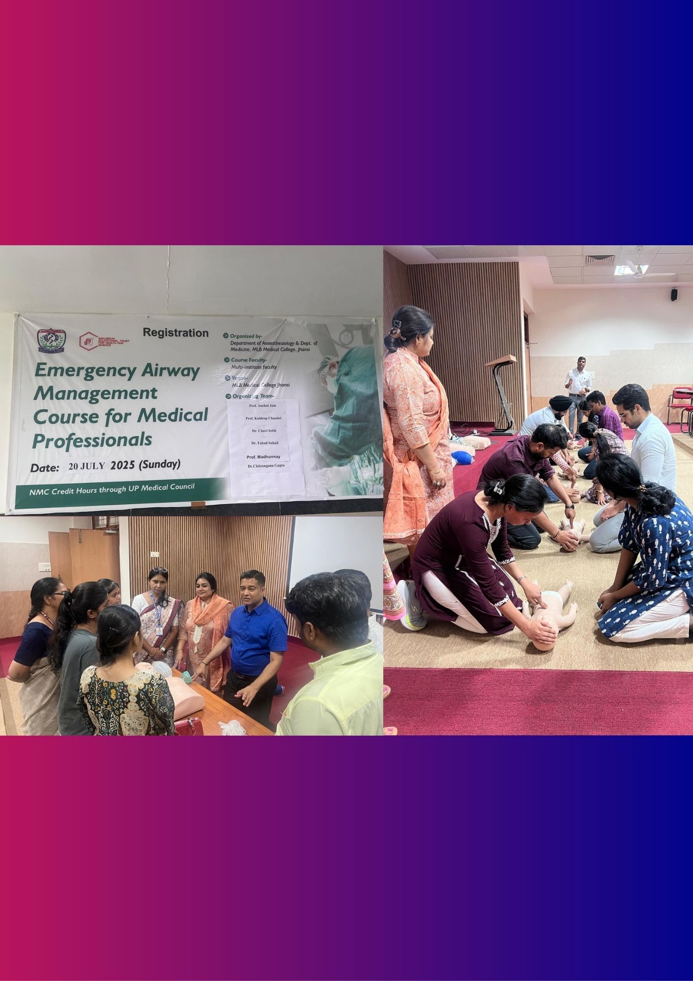 ISA UP State - Academic Activity - Emergency airway management course