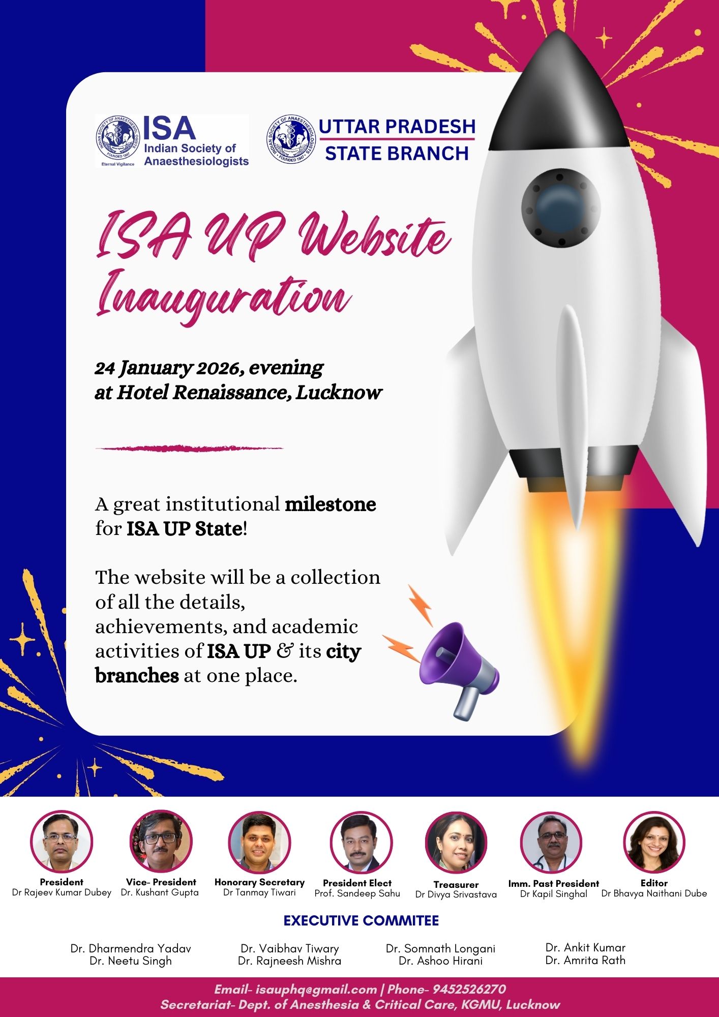 ISA UP State - Academic Activity - ISA UP Website Inauguration