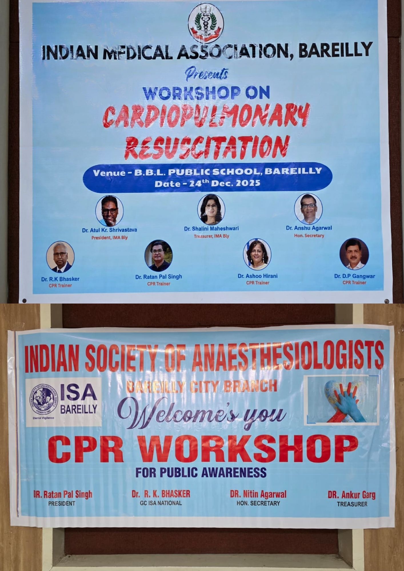 ISA UP State - Academic Activity - CPR workshop