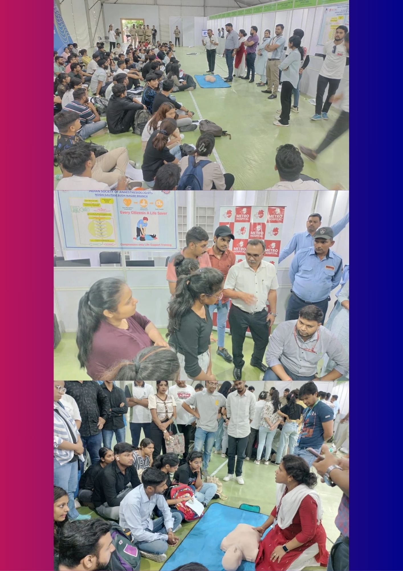 ISA UP State - Academic Activity - Basic Life Support Training