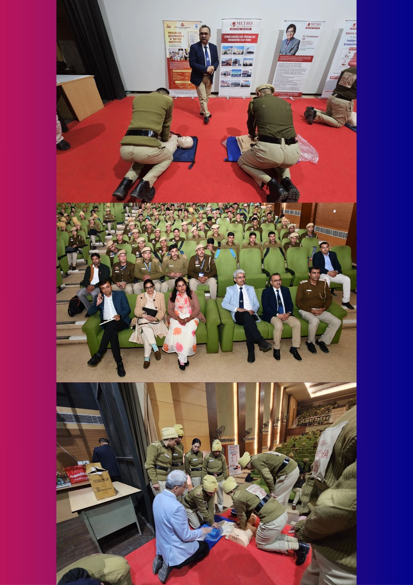 ISA UP State - Academic Activity - Workshop on Basic Cardiac Life Support and First Aid