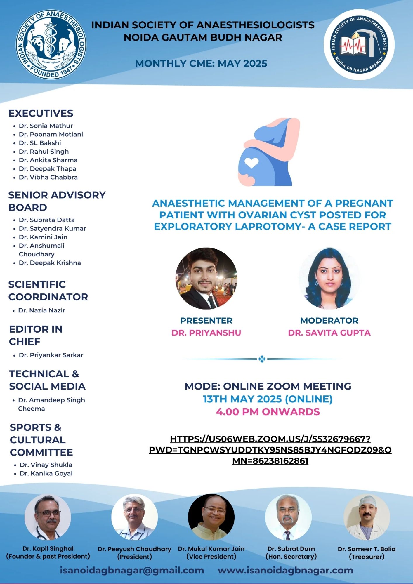 ISA UP State - Academic Activity - Monthly Clinical Meet