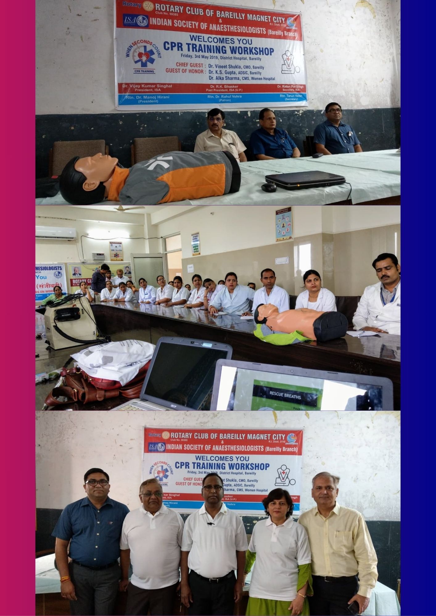 ISA UP State - Academic Activity - CPR Workshop