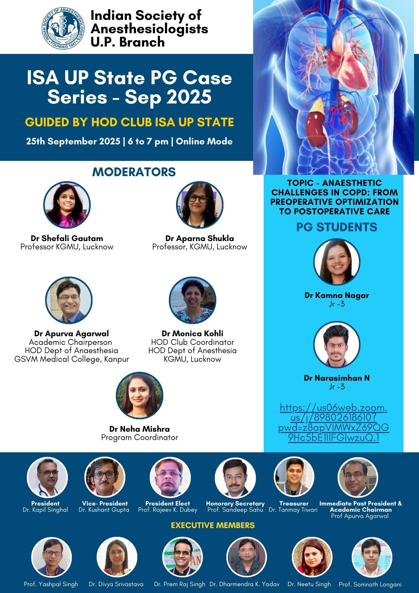 ISA UP State - Academic Activity - ISA UP State PG Case Series - Sep 2025
