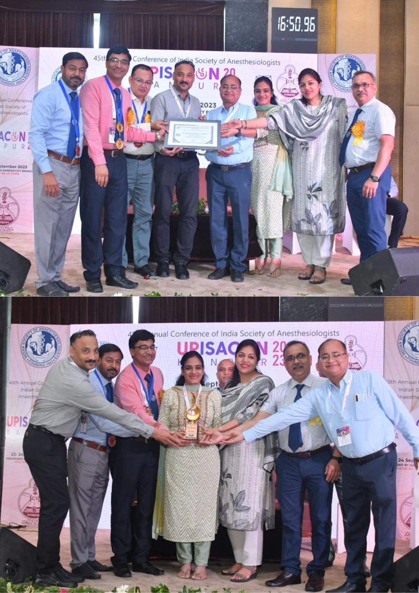 ISA UP State - Achievement Award for best branch to ISA GBN